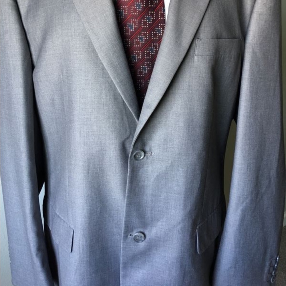 Super 160's Men's 2-Button Sport Coat by Portofilo